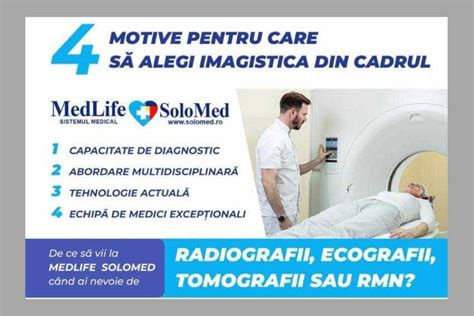 solomed analize|MedLife SoloMed – Gamă extinsă de servicii medicale